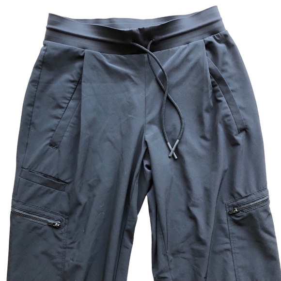 Athleta Go Far Travel Pant Jogger Black Size 0 - Picture 2 of 13